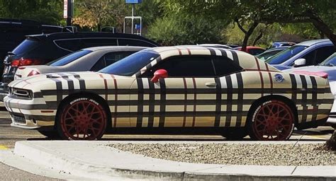 burberry motor|Burberry wrap car.